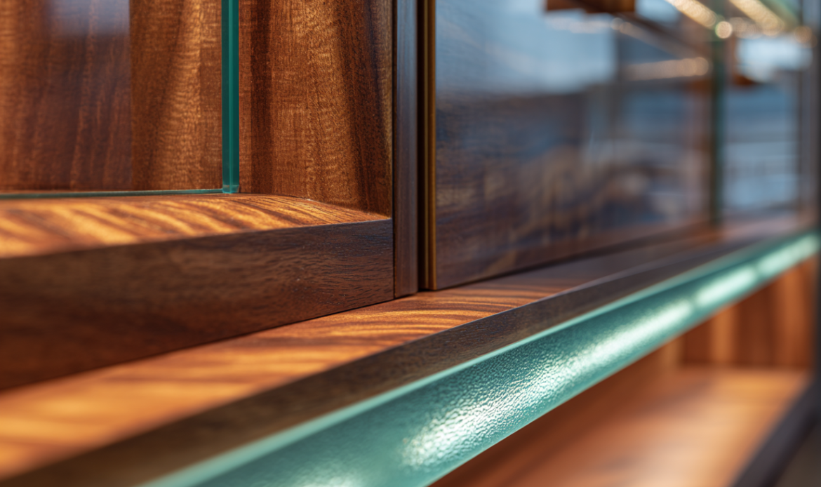 Detail shot of bespoke interior details